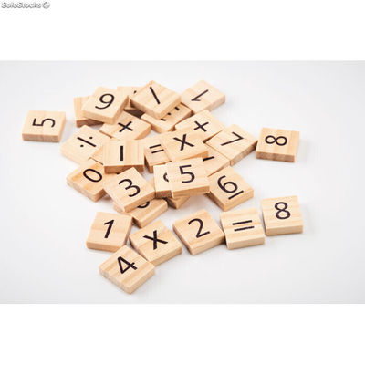 Juego educativo de matemáticas en madera - Foto 3