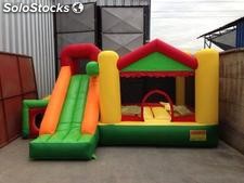 juego inflable + pintacaritas y globoflexia $40.000