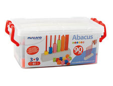 Juego miniland abacus multibase 90 piezas