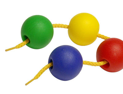 Juego miniland bolas ensartables 25 mm 100 unidades - Foto 2