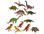 Juego miniland dinosaurios 12 figuras - 1