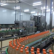 jugo embotellada 500m bebiendo jugo de llenado de la máquina de embalaje PET