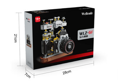 Juguete de construcción compatible con LEGO, modelo de cámara antigua - Foto 2