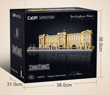 Juguete de construcción compatible con Lego, modelo del Palacio de Buckingham