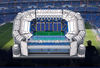 Juguete de construcción compatible con LEGO, modelo Estadio Real Madrid Bernabeu