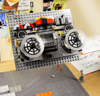 Juguete de construcción compatible con LEGO, Modelos antiguos de radio - Foto 4