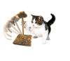 Juguete + Rascador para gatos con ratón (13 x 13 x 23 cm)