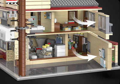 Juguetes de construcción compatibles con LEGO, modelo de cómics INITIAL D - Foto 5