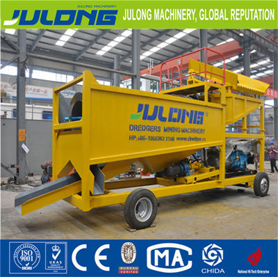 Julong Eficiencia alta Equipamiento móvil / fijo de minería de oro