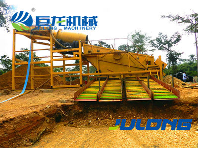 Julong Gran capacidad de procesamiento Equipamiento móvil/fijo de minería de oro - Foto 2