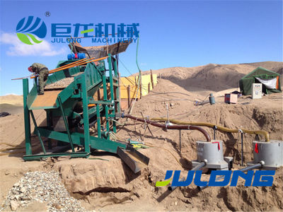 Julong Gran capacidad de procesamiento Equipamiento móvil/fijo de minería de oro - Foto 4