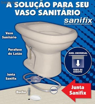 Junta para vaso sanitário SANIFIX