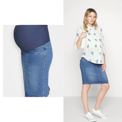 Jupe en jean pour femme enceinte | Pour la vente en gros