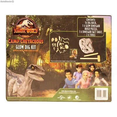 Jurassic World Set de Excavación Fluorescente - Foto 2