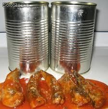 Jurel al natural/en tomate/en tomate picante - caja x 24 latas