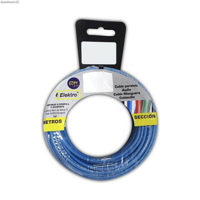 Kabel EDM 10 m Niebieski 1,5 mm