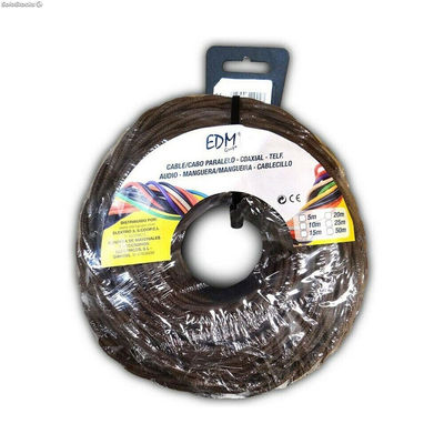 Kabel EDM 2 x 1,5 mm Czarny 5 m