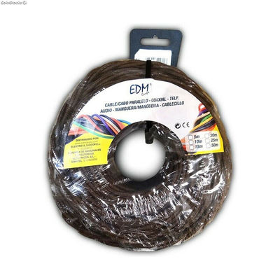 Kabel EDM 2 x 1 mm Brązowy 5 m