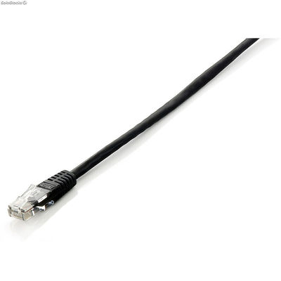 Kabel Sieciowy Sztywny UTP Kategoria 6 Equip 625450 Czarny 1 m