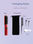 Kabelloser Haarglättungskamm mit LCD-Bildschirm, negativer Ionen-Haarpflegekamm - Foto 5