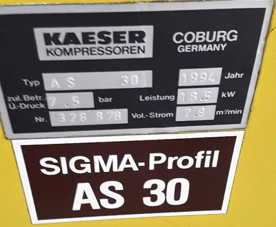 Kaeser AS 30 Schraubenkompressor - Foto 4