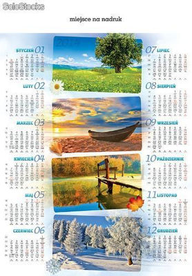 kalendarze planszowe na 2014 rok - Zdjęcie 2