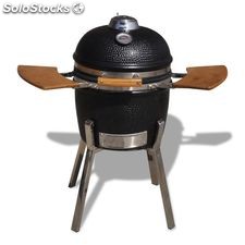 Kamado Barbecue au charbon de bois en céramique 81 cm