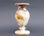 Kamienny wazon z onyksu - wys. 20cm - Zdjęcie 2