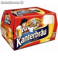 Kanterbrau Bière blonde : le pack de 24 bouteilles de 25cL