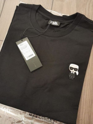 Karl Lagerfeld T-shirt CREW NECK koszulki wholesale hurt