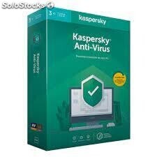 Kaspersky antivirus 3 postes /1 an