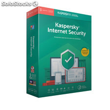 Kaspersky Internet Security 2019 3 Postes / 1 An M