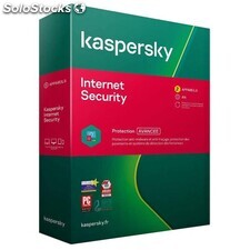 Kaspersky internet security 3 postes /1 an