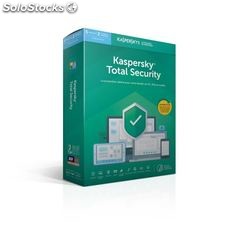 Kaspersky Total Security 2019 5 Postes / 1 An Mult