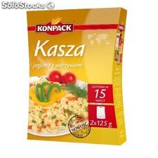 Kasza jaglana z warzywami