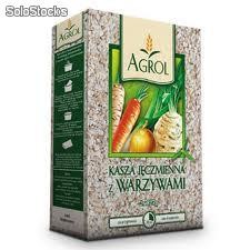 Kasza jęczmienna z warzywami 2 x 125g kartonik