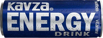 Kavza Energy Drink 250ml die blaue power für maximale energy