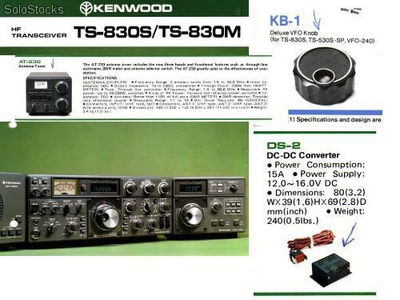 Kenwood TS-830S, Radioestación Completa