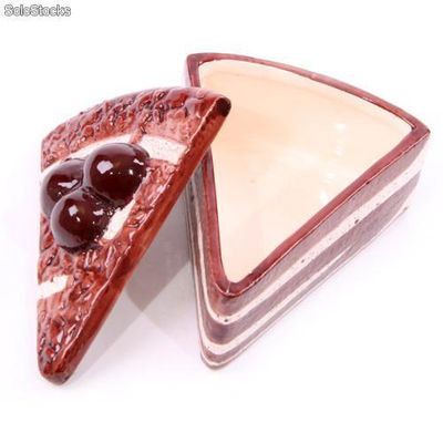 Keramik Kuchenstück Schmuckdose - CAKE03 - Foto 5