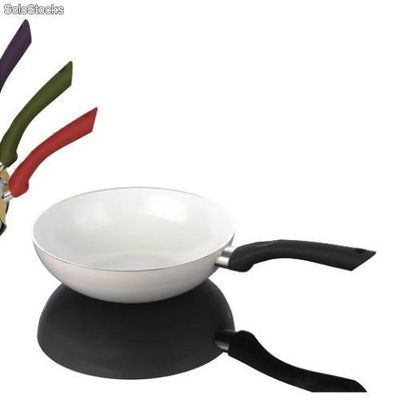 Keramik wok induktions geignet 28 cm Made in Netherland