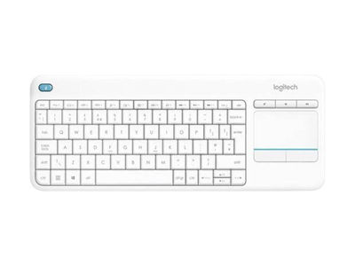 Keyboard Logitech Wireless Keyboard K400 Plus White - DE-Layout 920-007128