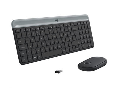 Keyboard &amp; Mouse Logitech Slim Wireless Combo MK470 us qwerty