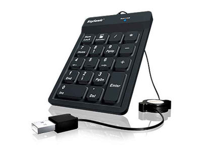 KeySonic ACK-118BK Numerische Tastatur USB Universal Schwarz 22084 - Foto 2