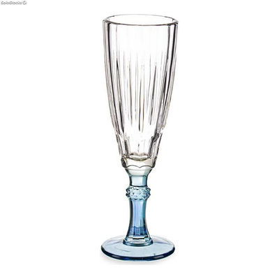 Kieliszek do szampana Exotic Szkło Niebieski 170 ml