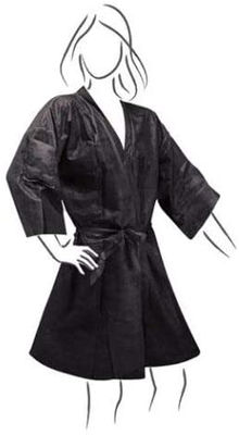 kimono in tessuto non tessuto vari colori