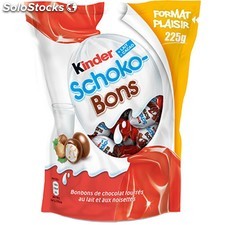 Kinder Bonbons Chocolat Lait Noisettes Kinder Schoko-Bons : Le Sachet De 225 G