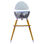 Kinderline WHC-701.1GREY: Chaise haute Pod Timber - Gris clair - Photo 2