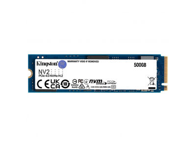 Kingston 500GB ssd NV2 m.2 2280 PCIe 4.0 NVMe SNV2S/500G