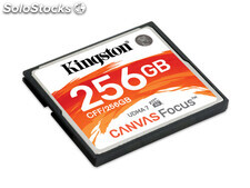 Kingston Canvas Focus 256GB Flash-Speicherkarte CompactFlash CFF/256GB