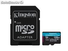 Kingston Canvas Go Plus microSDXC 128GB + Adapter SDCG3/128GB